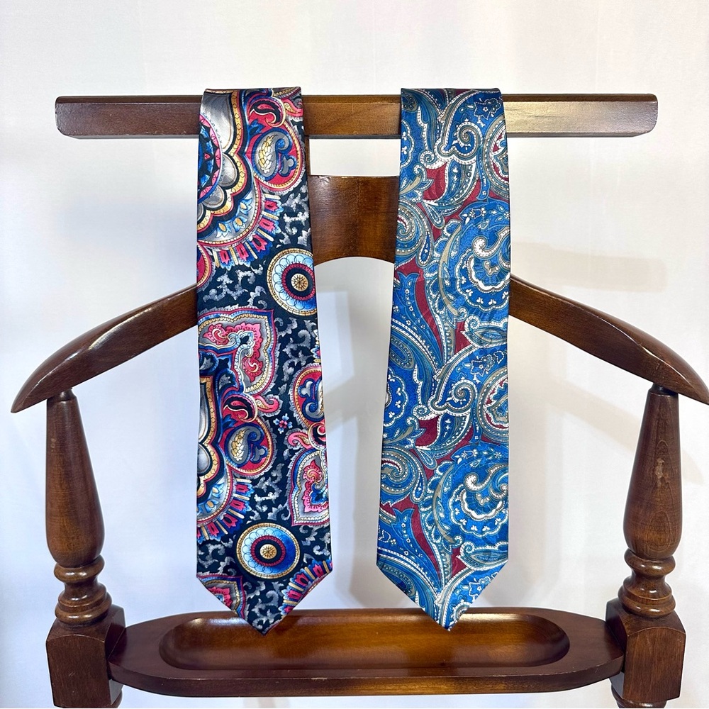 Elegant Paisley Ties - Multicolor